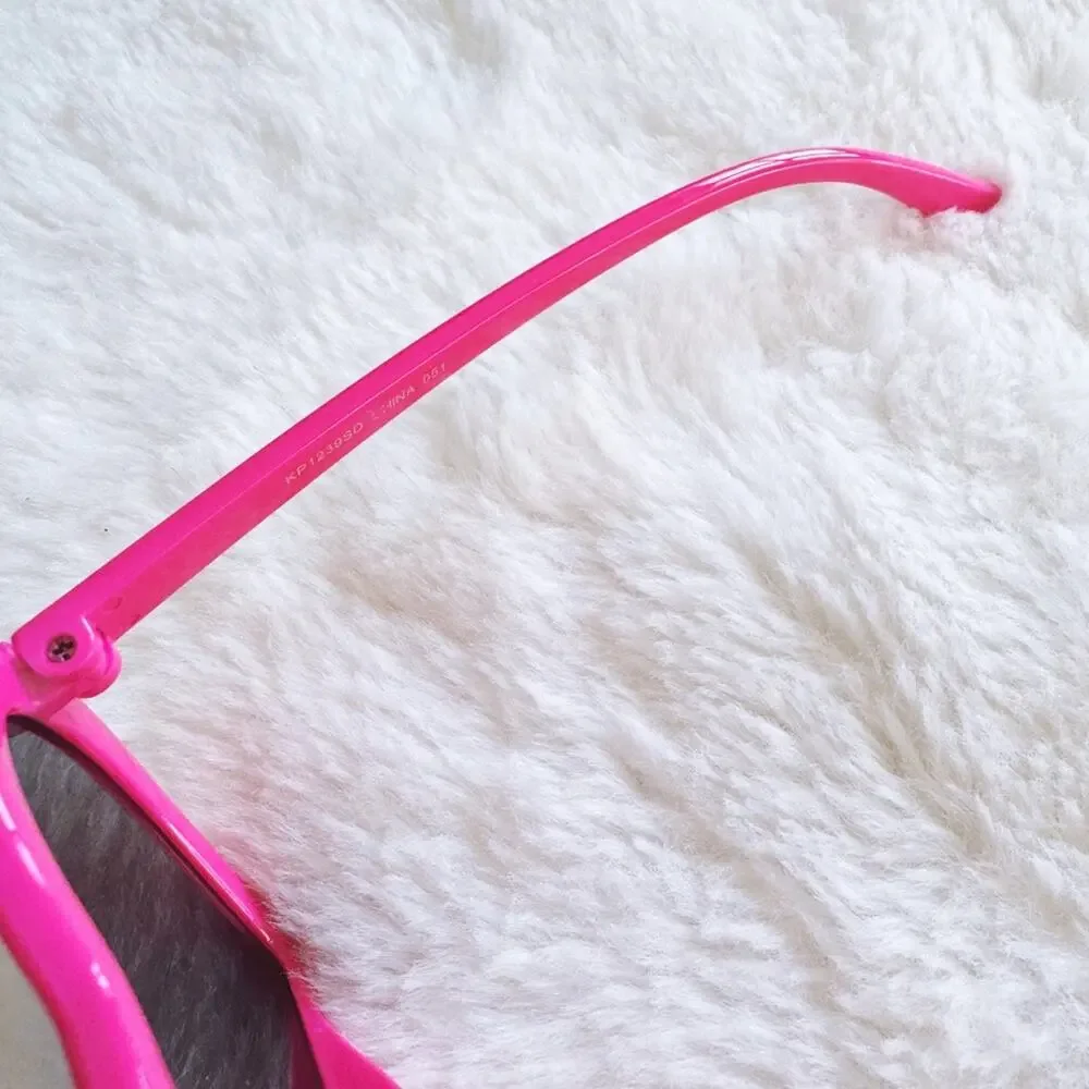 Pixie Pink Girl Heart-shape Sunglasses